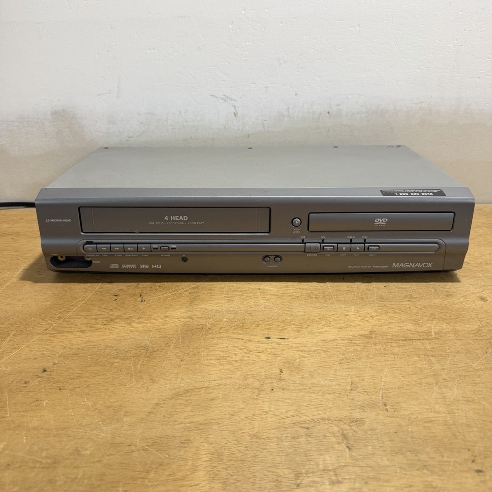 Magnavox MWD2205 DVD VCR Combo DVD Works - VCR Does Not - Parts or Repair